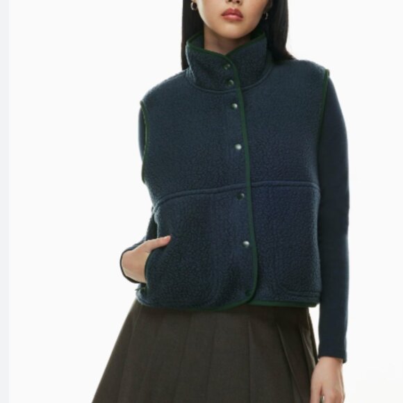 Aritzia Sunday Best Bigfoot Polar Snowbank Polartec® Thermal Pro® Vest Size XS - Picture 1 of 8